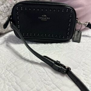 Cute, little, studded crossbody